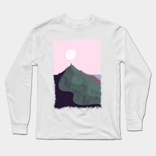 The mauve sky peak Long Sleeve T-Shirt